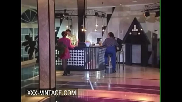 Vintage  orgy in the disco with Sarah Young and friends